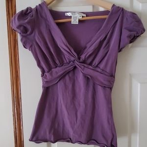 Max Studio Cute purple summer shirt